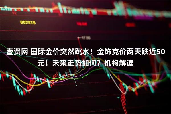 壹资网 国际金价突然跳水!金饰克价两天跌近50元!未来走势如何?机构解读
